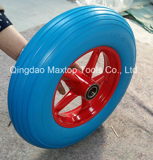 280/250-4 Solid Rubber PU Foam Wheel