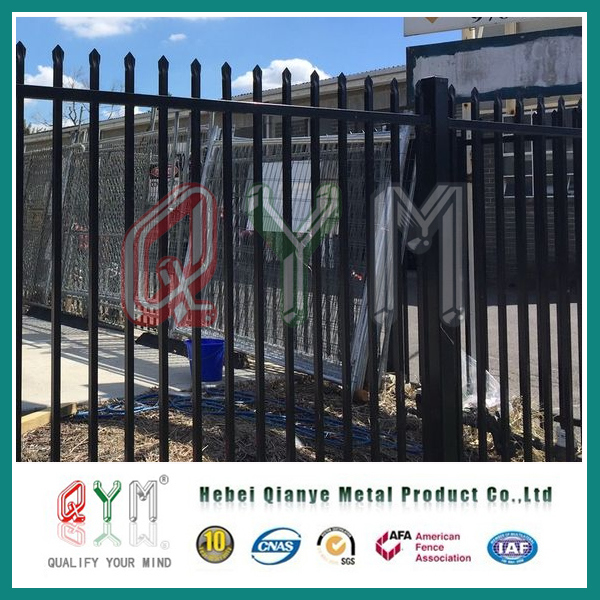 Black Welded Wire Fence Mesh Panel /Metal Picket Welded Fence