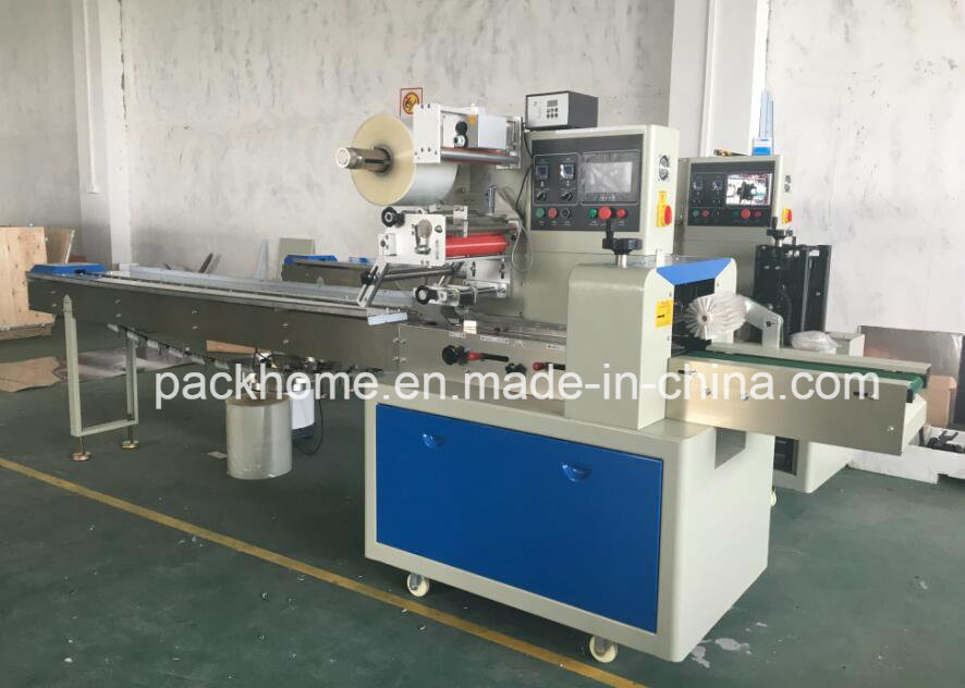 Automatic Horizontal Toast / Muffin / Cup Cake / Croissant / Cookies Packing Machine