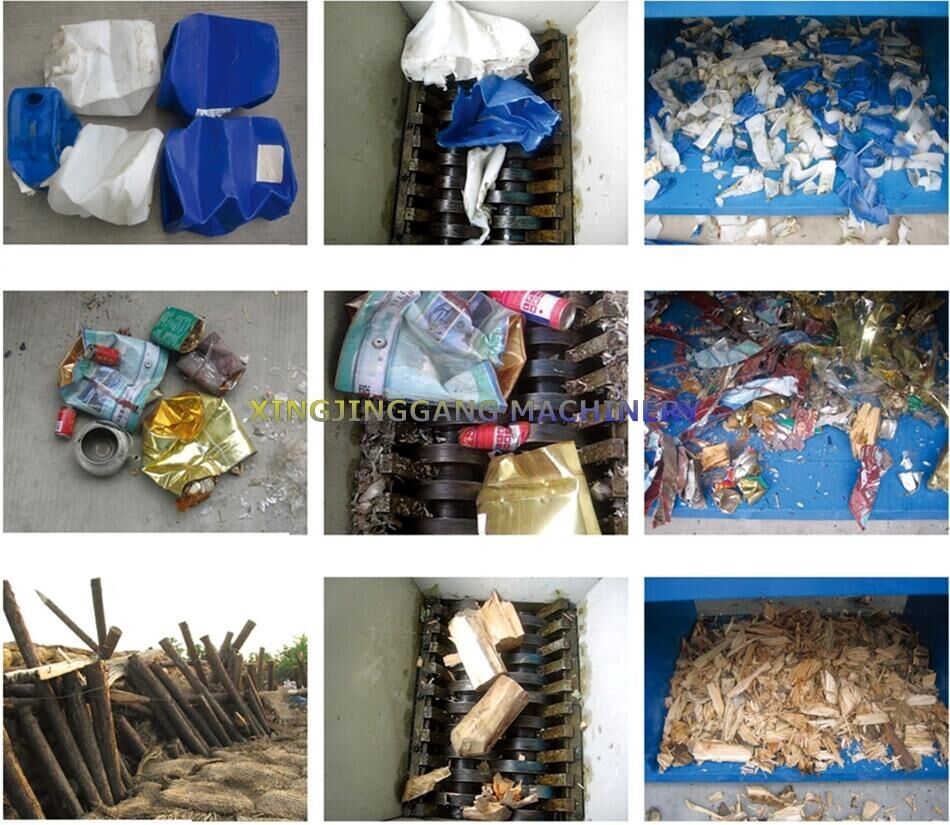 Plastic Crusher/Plastic Shredder/PVC Pipe Crusher/Pet Bottle Crusher/Double Shaft Shredder/LDPE Film Crusher/HDPE Shredder/Lump Shredder/LDPE Film Crusher/