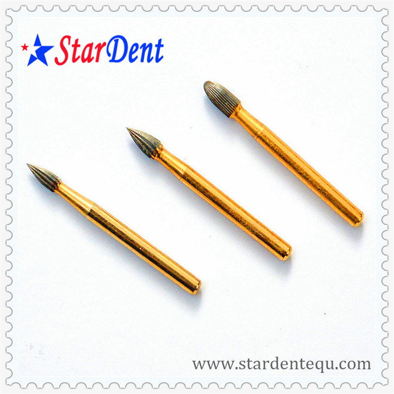 Fg7104 Plated Titanium Golden Fg Carbide Burs of Dental Equipment