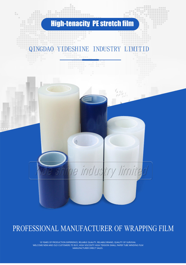 High Tensile Strength Pallet Packing Virgin Raw Materials LLDPE Stretch Warpping Film