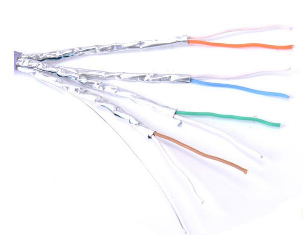 FTP Cat5e/CAT6/CAT6A Network Stranded Cable with RJ45 Assembly