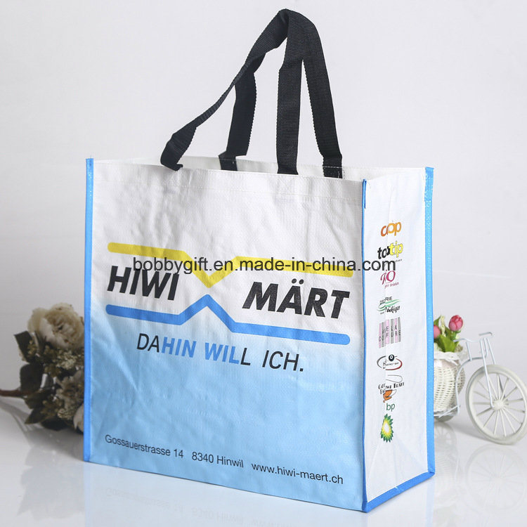 Laminated PP Woven Shopping Bag for Promotional