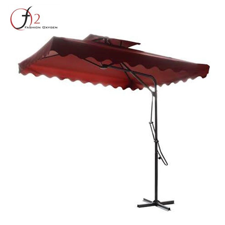 Exported Good Quality Large Outdoor Garden Umbrella Beach Parasol