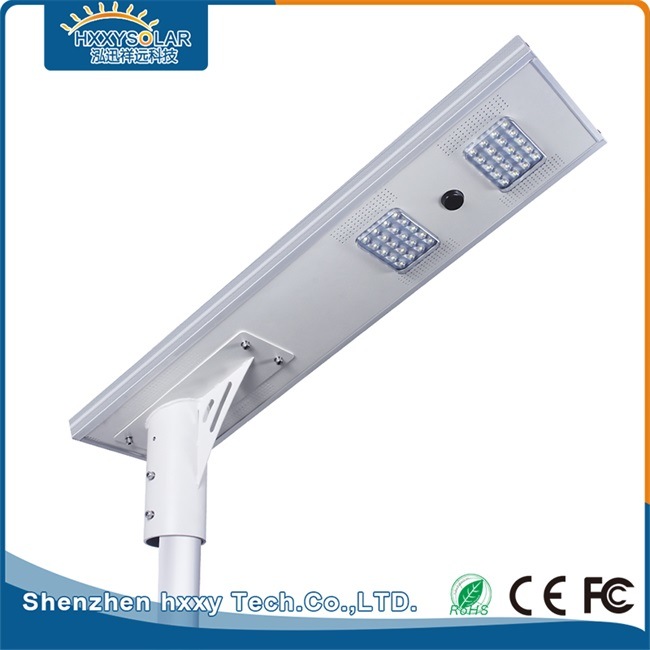 China Supplier Motion Sensor LED Solar Panel Street Light 15W