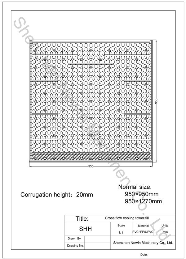 New Cross Flow Cooling Tower Infill