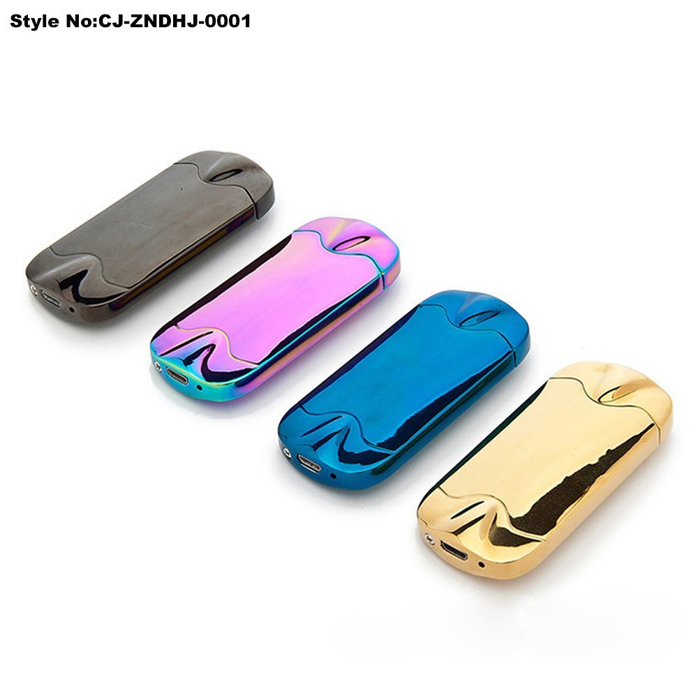 Hot Sale Rechargeable Windproof Cigarette Electronic USB Lighter