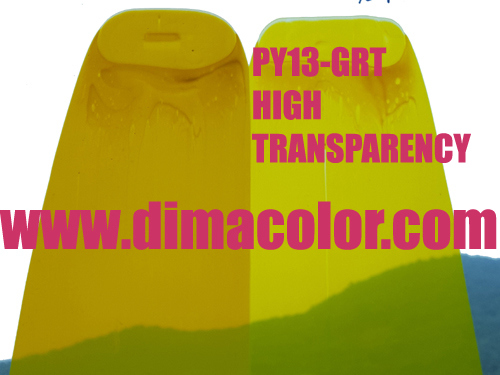 Organic Pigment Yellow Gr-T (pigment yellow 13) for Gravure Ink, High Transparency