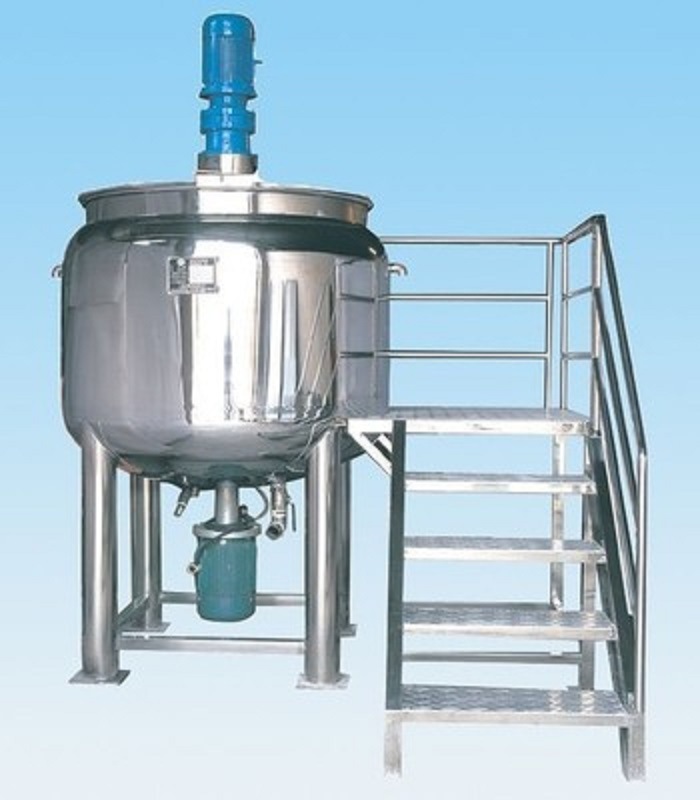 Vertical Type Vacuum Emulsifying Mixer