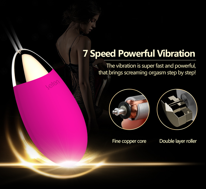 Remote Control Wireless Vibrator Waterproof Intelligent Heating Vibrating Egg Vaginal Balls Sex Toys for Woman