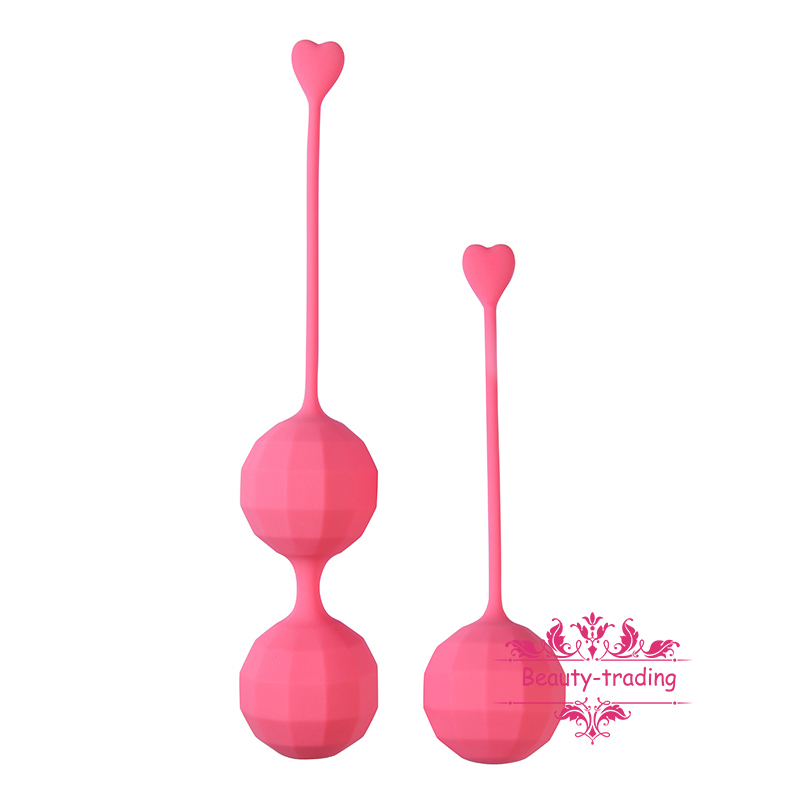 100% Medical Silicone Vibrator Vaginal Ball Tighten Aid Sex Toys for Woman