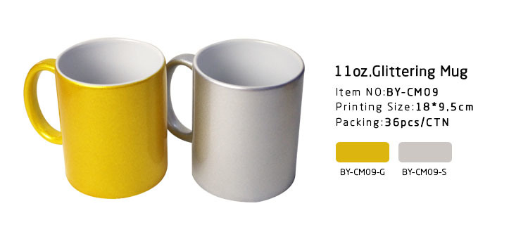 Sublimation Ceramic Cup 11oz Pearl Coating Mugs