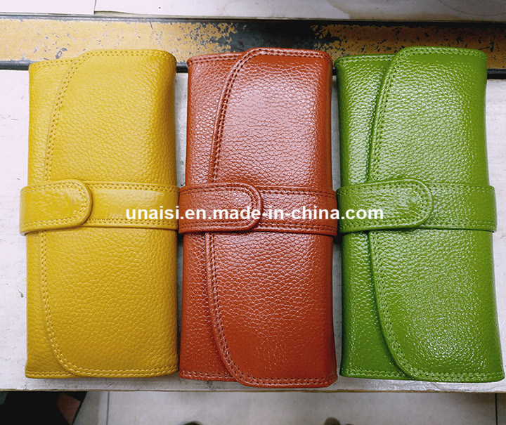 Wholesale Stock Many Items Leather Clutch Purse Long Ladies Wallet