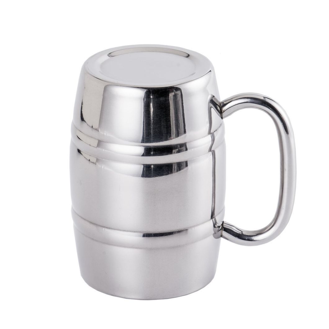 Promotional Decorative Copper Cup Absolut Solid Stainless Mug for Moscomule Copper Mugs Wholesale Stainless Steel Beer Mugs