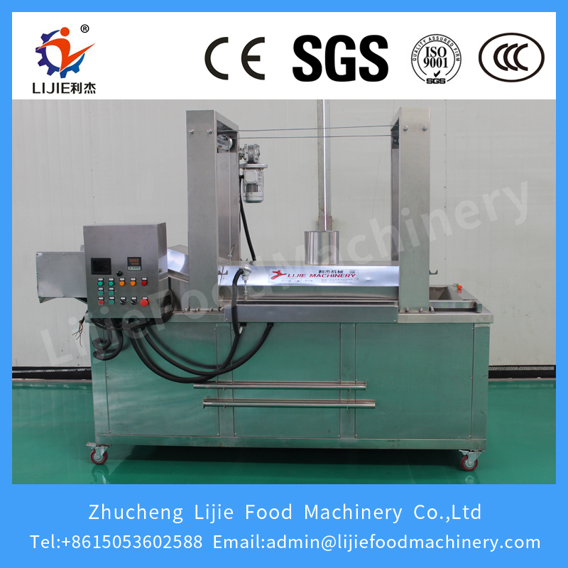 Large Automatic Commercial Frying Machine/Gas Heating Frying Machine