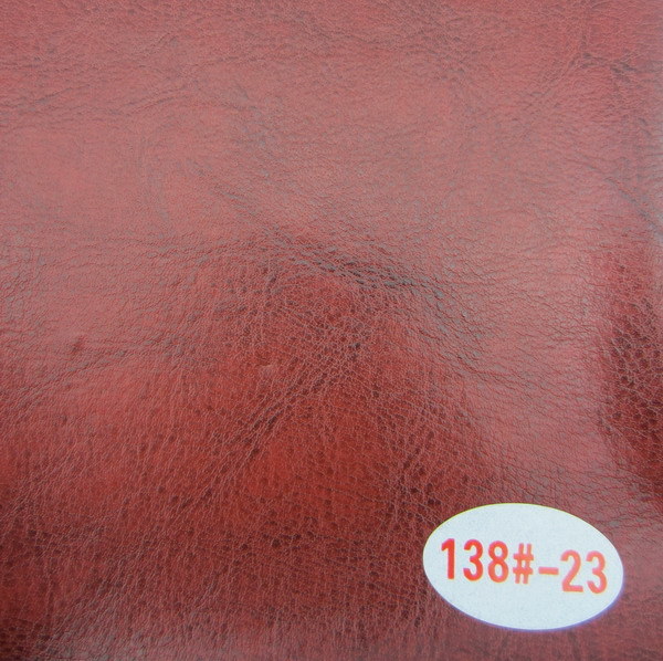 Abrasion Resistant Synthetic Leather for Sofa Upholstery (138#)