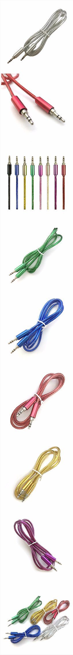 Colorful Cheap High Quality Fish Scales Audio Video Cable