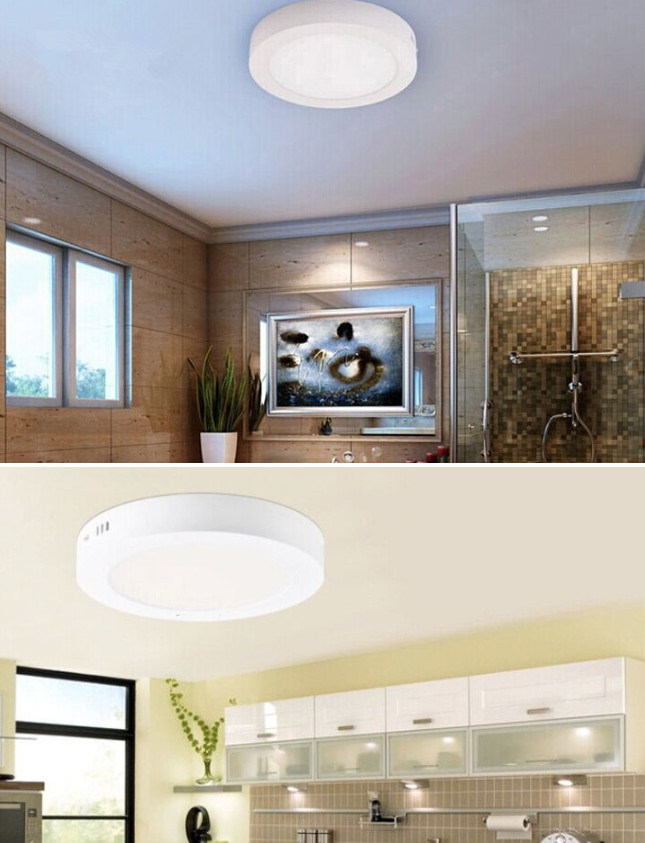 Round and Square SMD Surface Mounted LED Panel Light