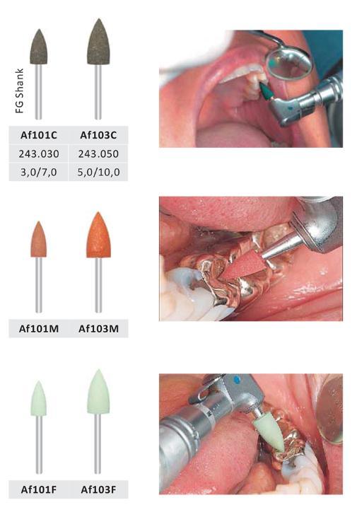 Prophy Polishers Fg Shank for Dental Use