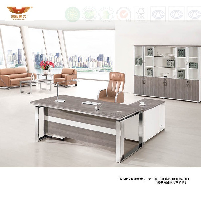 Fit Your Space Wood Office Furniture Executive Desk (H70-Manager Desk)