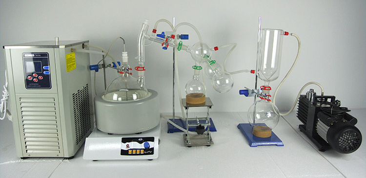 Laboratory Electric Rotary Vane Vacuum Pump.