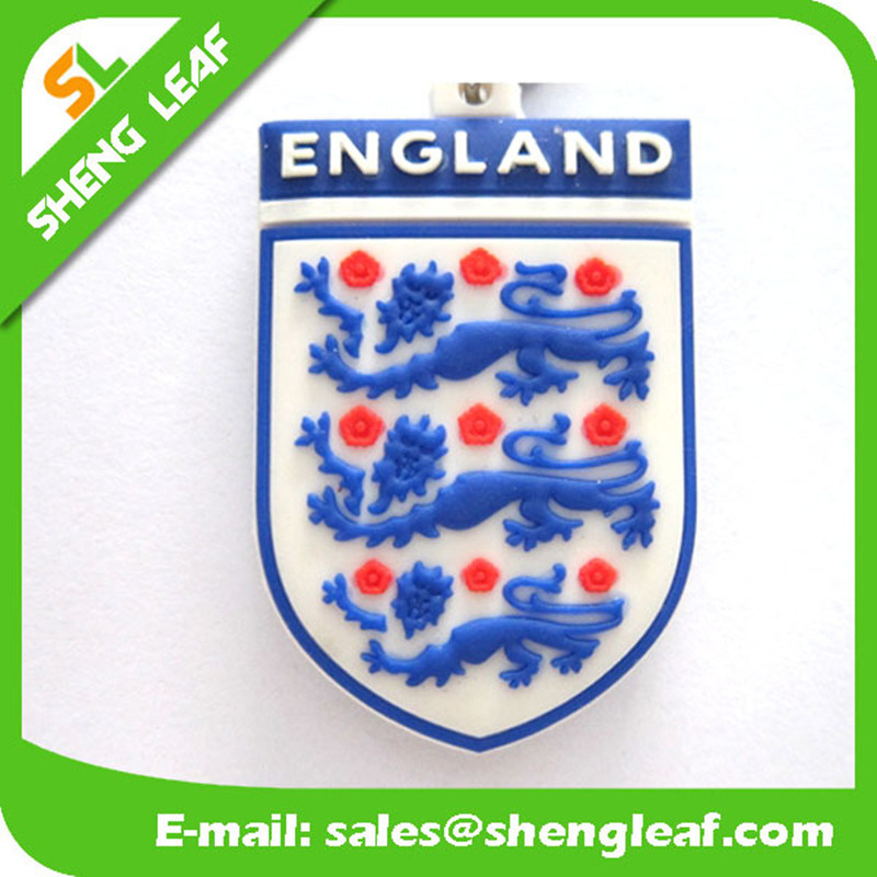 Custom Promotion Gifts Rubber Key Ring Product (SLF-KC008)