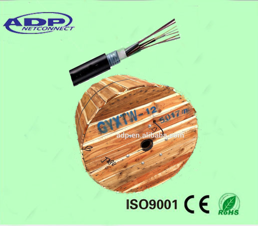 Hot-Selling Outdoor GYXTW 4-24 Cores Fiber Optical Cable