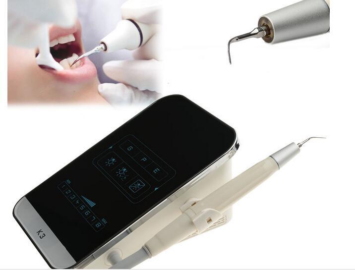 Touch Screen Dental K3 LED Ultrasonic Scaler, Fiber Optic Ultrasonic Scaler