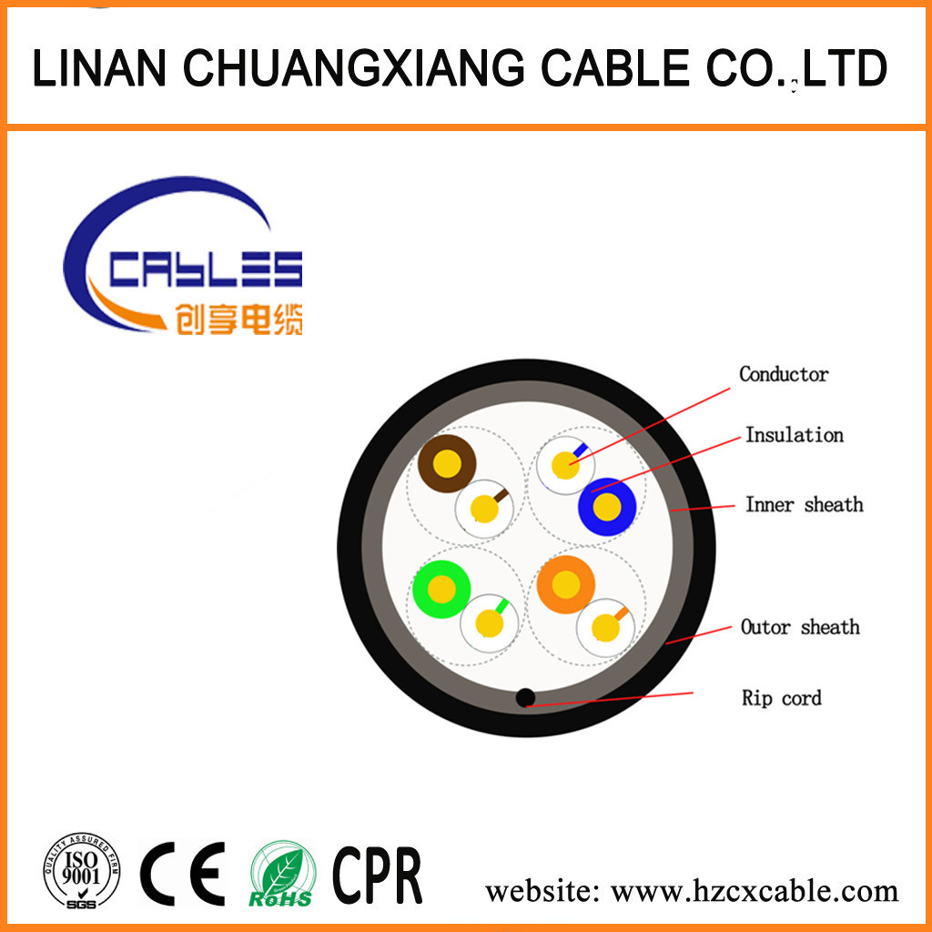 LAN Cable Cat5e with Double Jacket