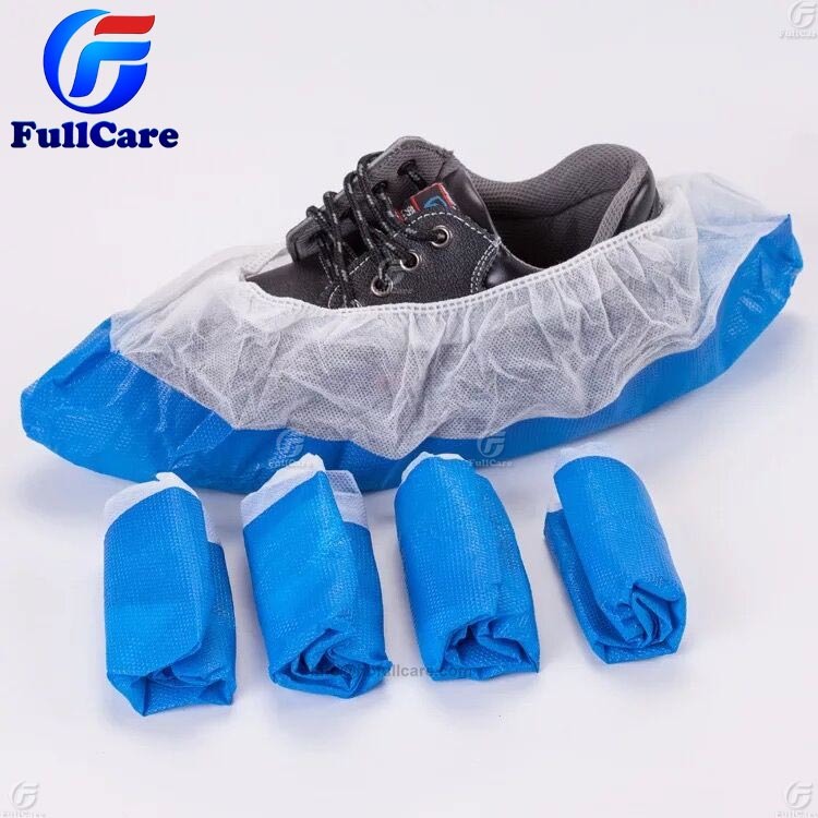 Disposable PE CPE PP SMS Microporous Plastic Nonwoven Waterproof Anti Slip Nonskid Printing/Medical/Hospital/Industry/Cleanroom/Lab/Waterproof/Boot/Shoe Cover