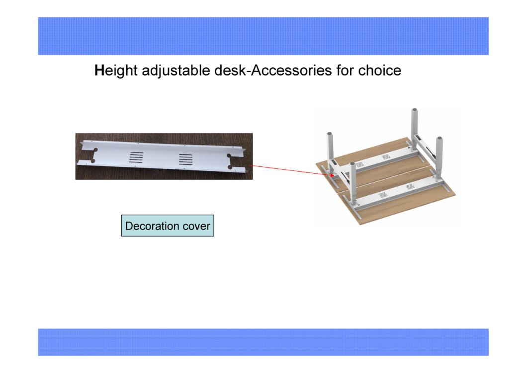 Electric Height Adjustable Table Sit Stand Office Workstation Executive Computer Desk