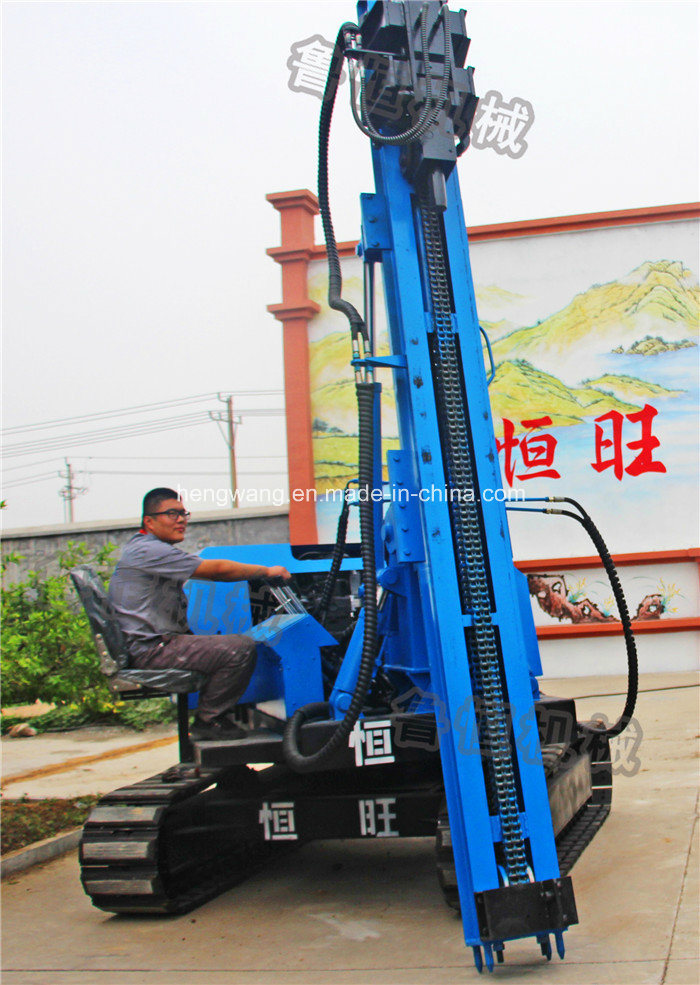 Solar Plant Ground Screw Pile Driver /Hydraulic Press Pile Driver