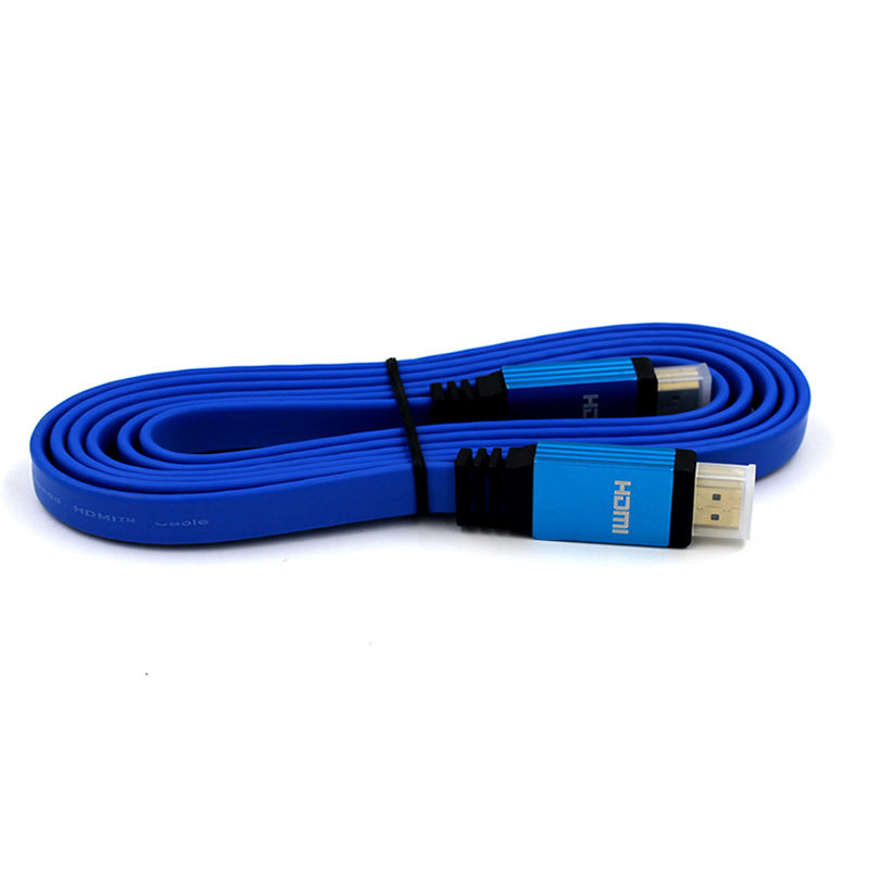 Flat HDMI V2.0 Cable (support 4K, 3D)