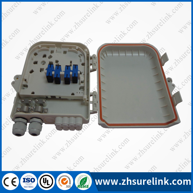 Slotb-0208-D FTTH 8port Wall Mount Fiber Optic Terminal Distribution Box