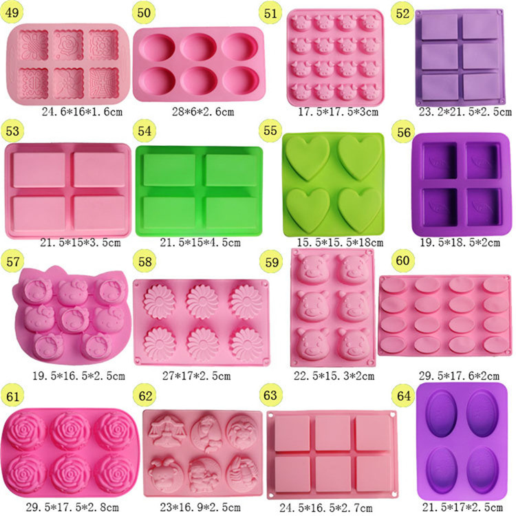 Customize Silicone Cake Mould Chocolate Mold Ice Cube Moulds