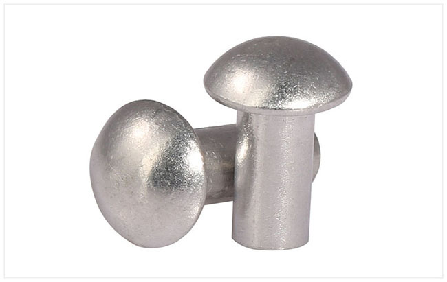 Aluminium Round Head Solid Tinmen Rivets