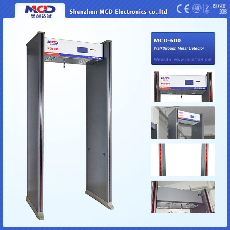 Quality LCD Screen Door Frame Metal Detector (MCD-600)