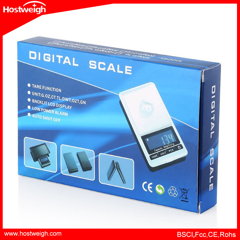 Precision Electronic Digital Pocket Jewelry Weighing Scale
