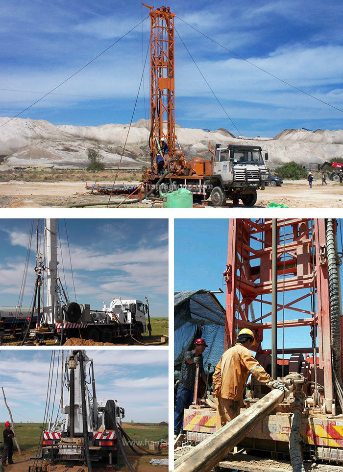Latest Product Hfc-400 Truck-Mounted Water Well Drilling Rig
