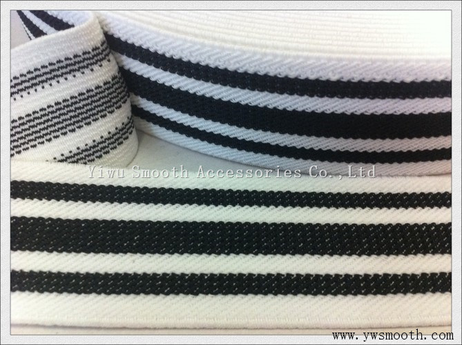 Fashion Multicolor Woven Wide Elastic Band Use for Clothes Accessories