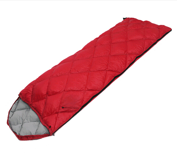 Single Warm Adult Camping Envelope Down Sleeping Bag