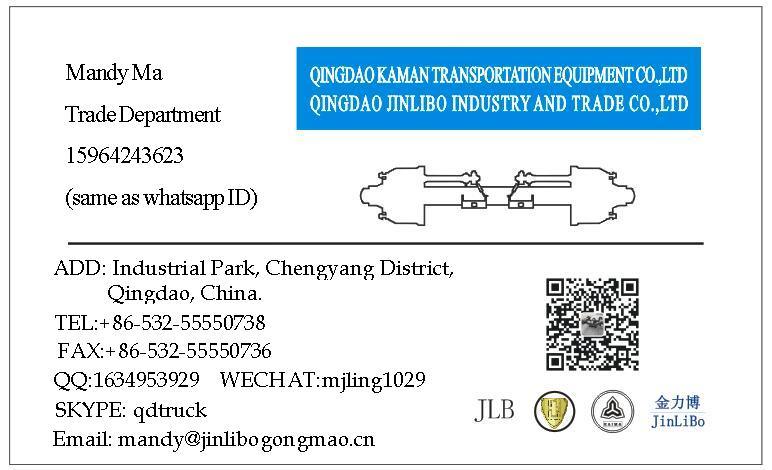 Semi Trailer Axle - 6holes Axle Sales to UAE