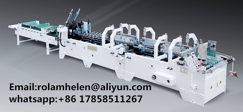 Fast Supplier of Making Cardboard Folding and Gluing Box machinery