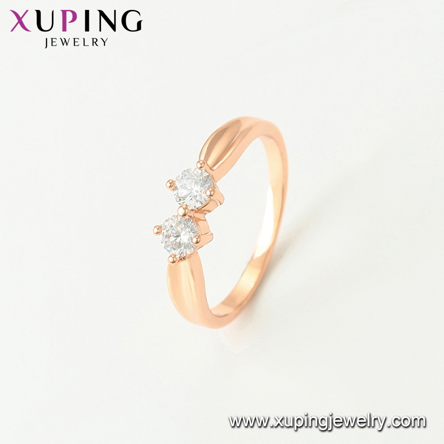 Gold Plated Diamond Finger Ring