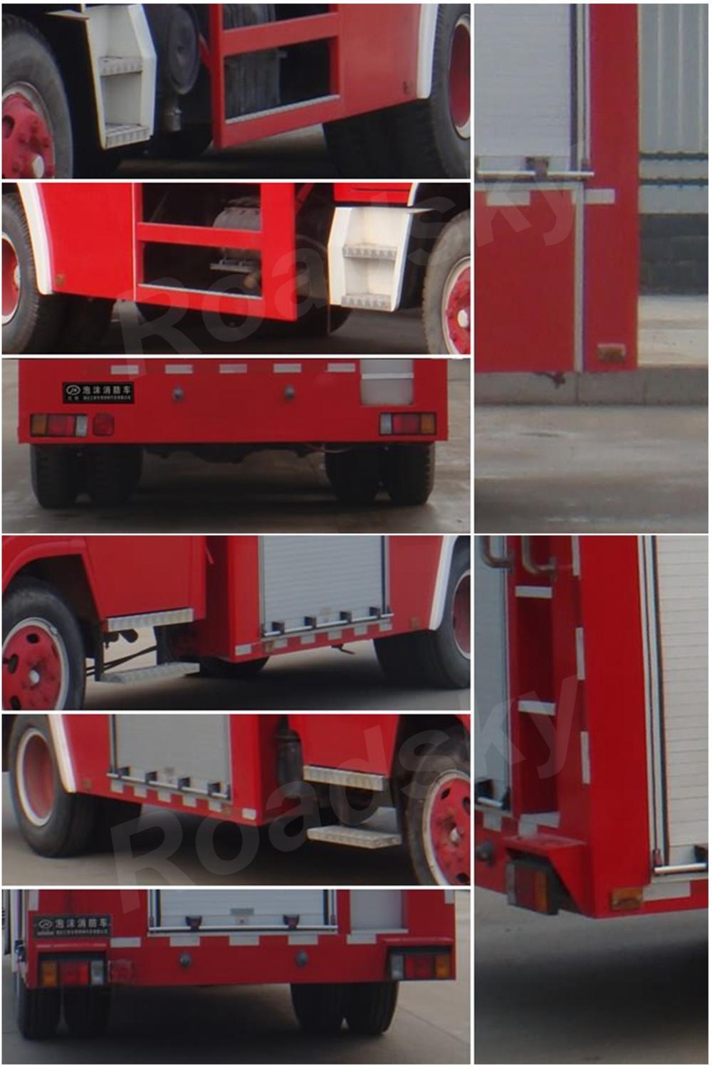 Specialized Vehicle Water Foam Fire Fighting Engine Truck