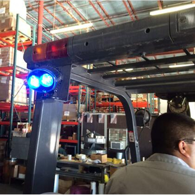 Factory Direct Sale Forklift LED Blue Spot Point Warning Light