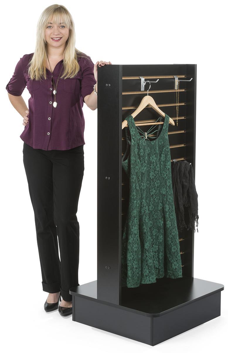 Wooden Display Racks for Clothing Stores