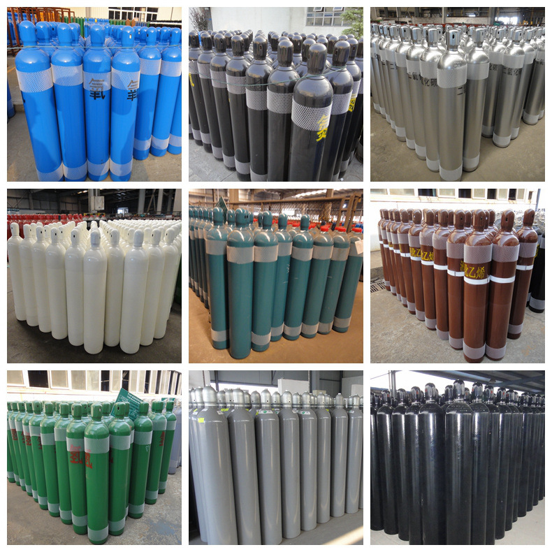 40L X150bar Oxygen Cylinder for South American Market /Columbia /Peru/Chile