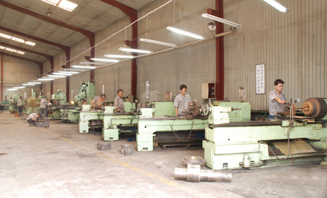 Precision Farm Machinery Part with Flame Cutting, Machining